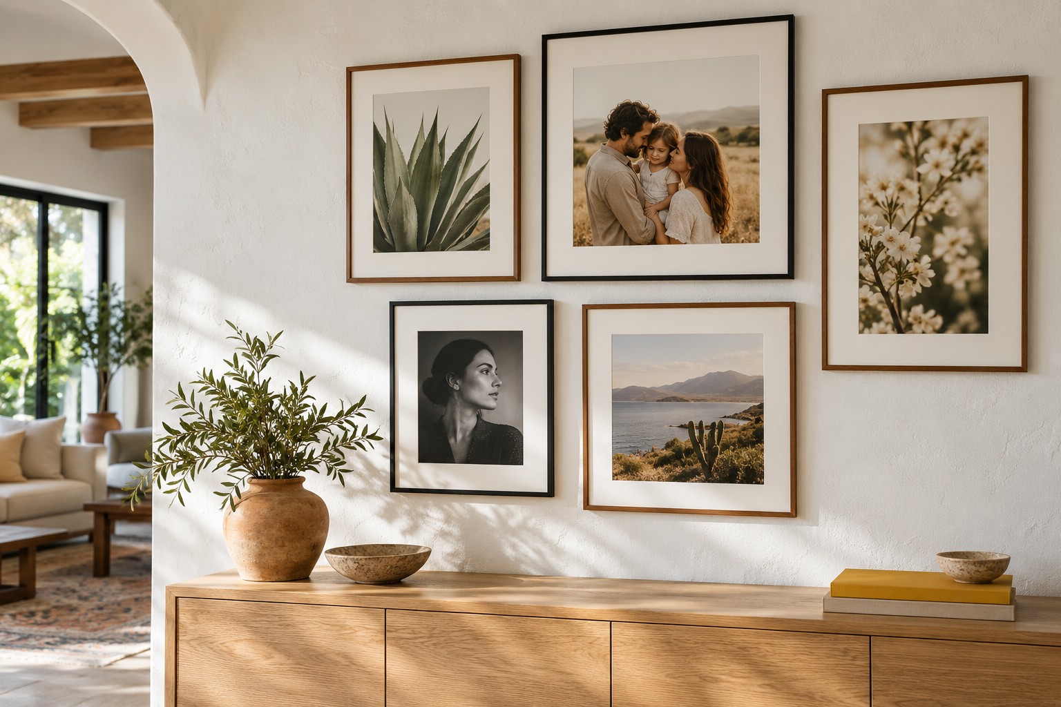 Inspiración para decorar con tus fotografías